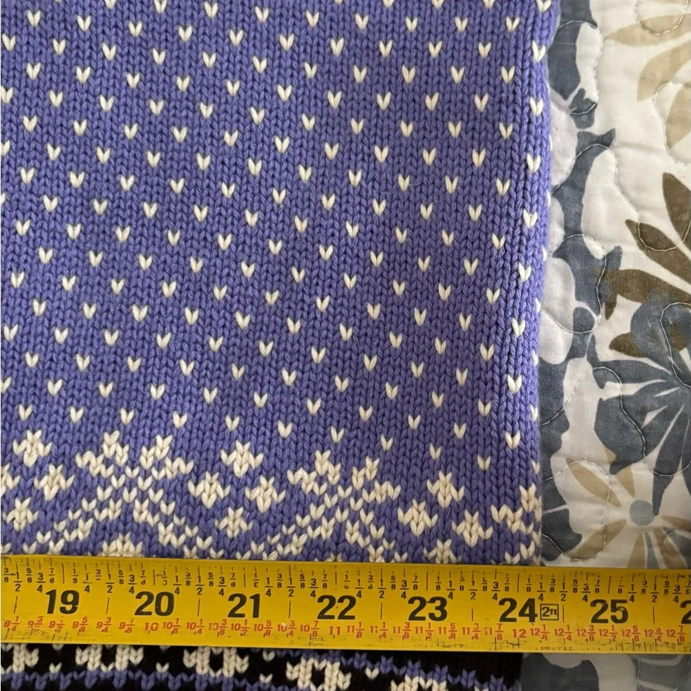 LL Bean Vintage Cotton Nordic Sweater - Picture 5 of 8